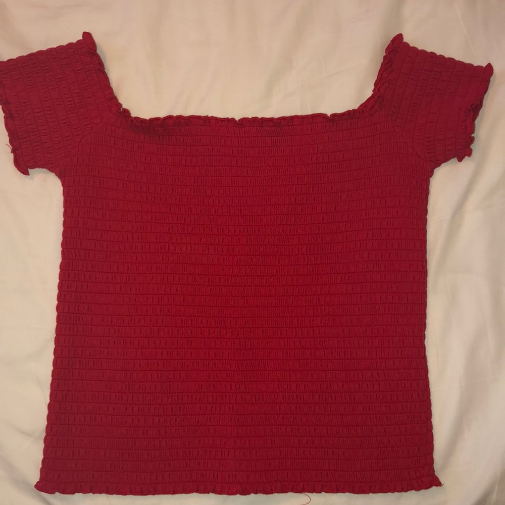 Off shoulder Hollister shirt